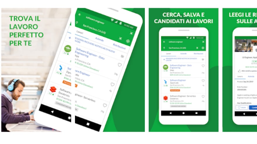 App per per trovare lavoro