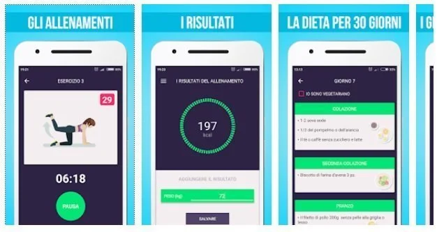 app per dimagrire